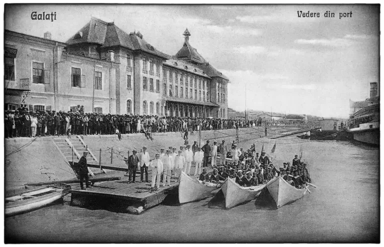 Palatul Navigatiei Galati an 1928